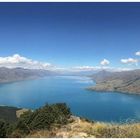 Lake Hawea as seen from Sawyer Burn Track, Jan. 2014