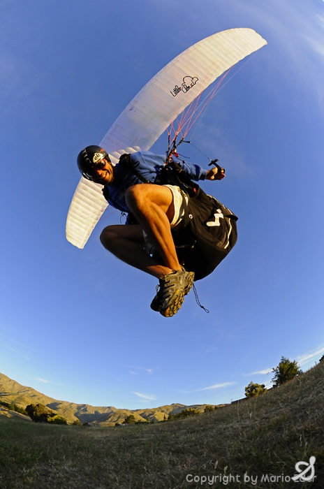 Lake Hawea soaring with Mario