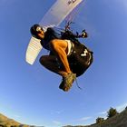 Lake Hawea soaring with Mario