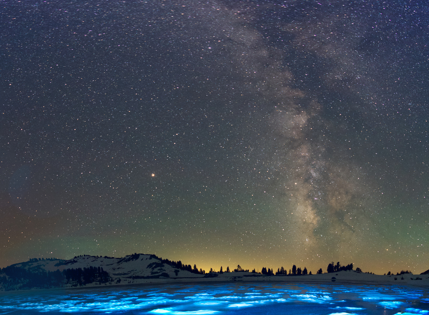 lake helena im Lassen NP