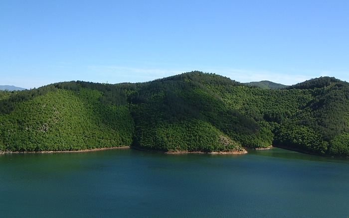 Lake in Rhoudope Mountains