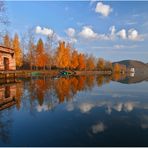 Lake in the autumn