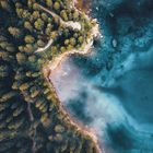 Lake Karersee from above 