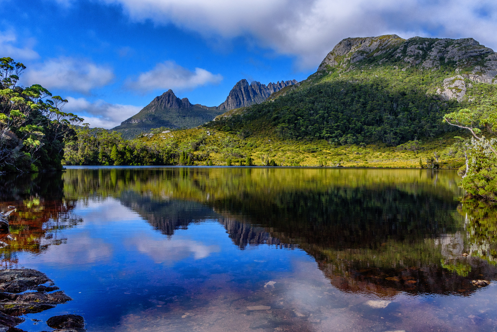 Lake Lilla - Cradle-Mountain-Lake-St.-Clair-Nationalpark (Tasmanien)