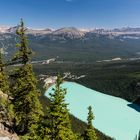 Lake Louis vom Big Beehive aus