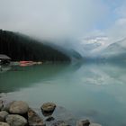 Lake Louise am Morgen