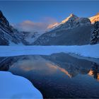 Lake Louise im Winterschlaf