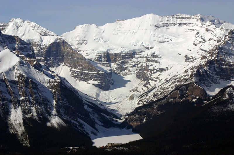 Lake Louise in den Rocky Mountains / Canada