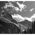 Lake Louise Mountain Range