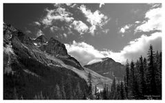 Lake Louise Mountain Range