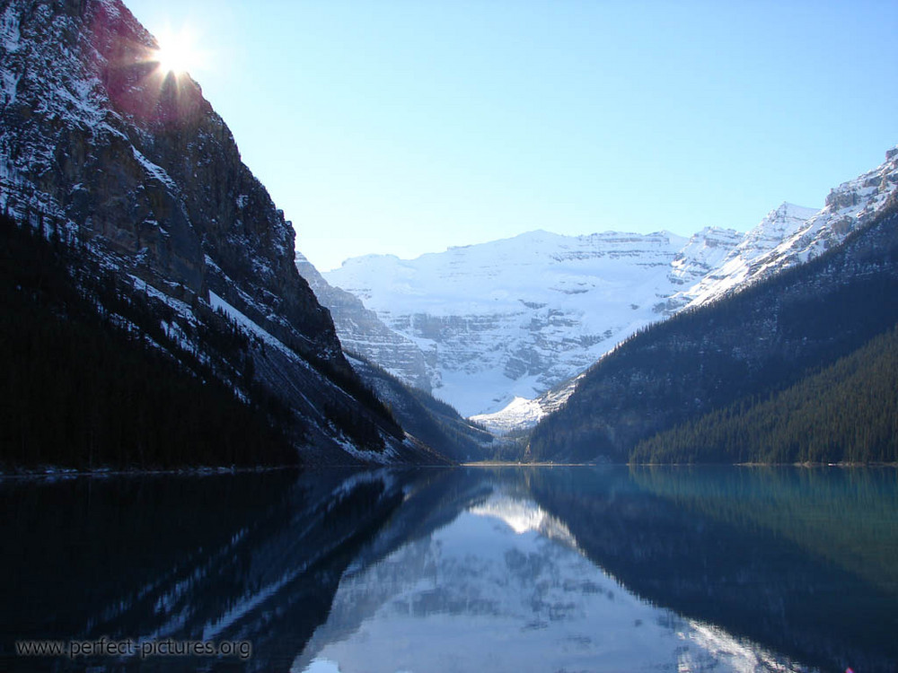 Lake Louise und Victoria Gletscher