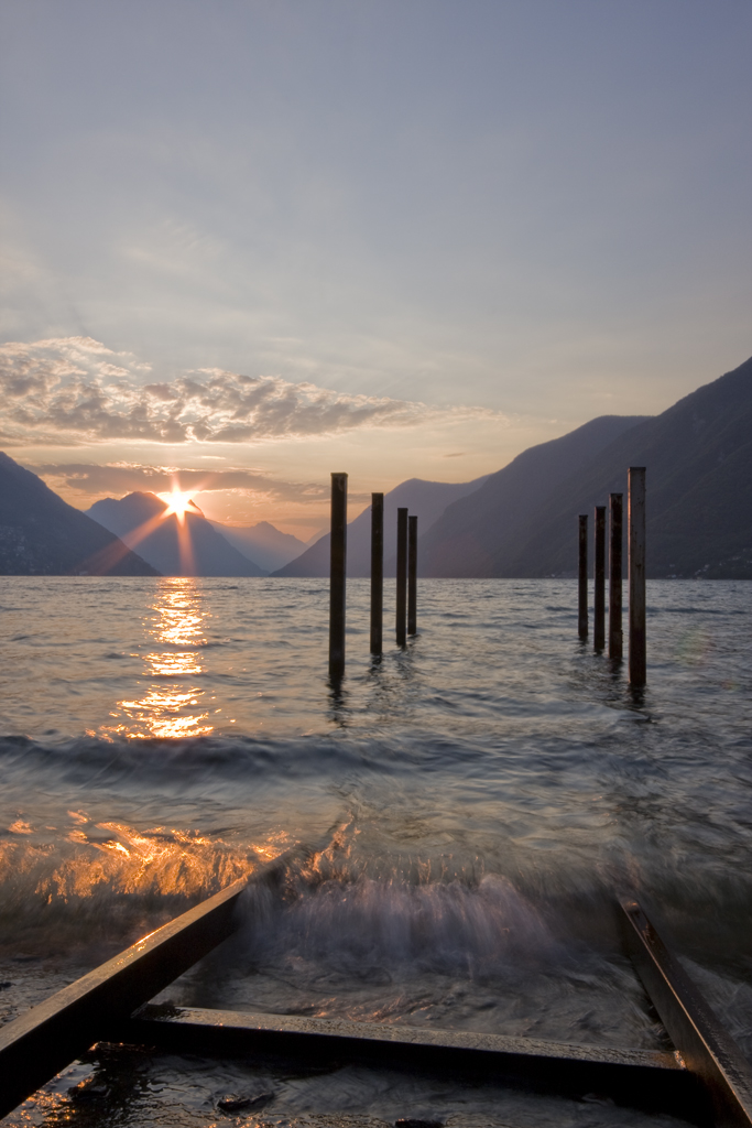 Lake Lugano in the morning (versione grande)