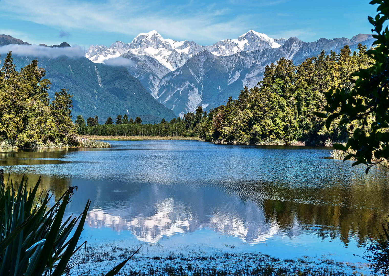 Lake Matheson - Fox Glacier - West Coast, Südinsel Neuseeland (2)