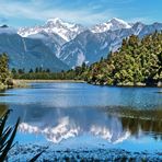 Lake Matheson - Fox Glacier - West Coast, Südinsel Neuseeland (2)