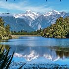 Lake Matheson - Fox Glacier - West Coast, Südinsel Neuseeland