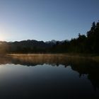 Lake Matheson - im Hintergrund Mount Cook (Neuseeland)