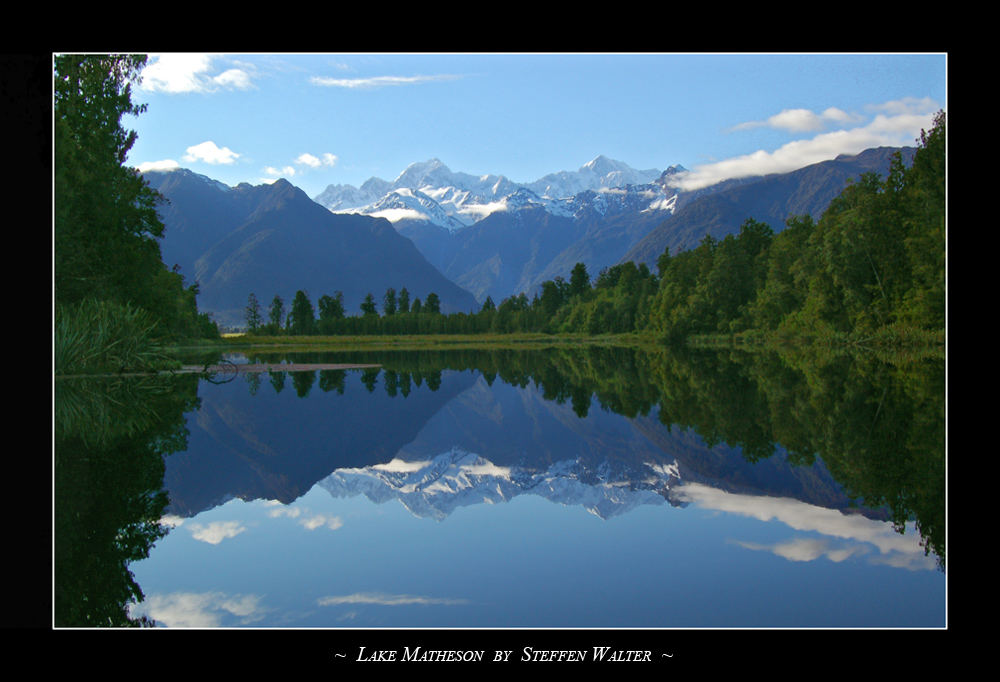 Lake Matheson, Neuseeland