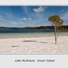 Lake McKenzie auf Fraser Island