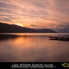 Lake Millstatt Eastside Sunset