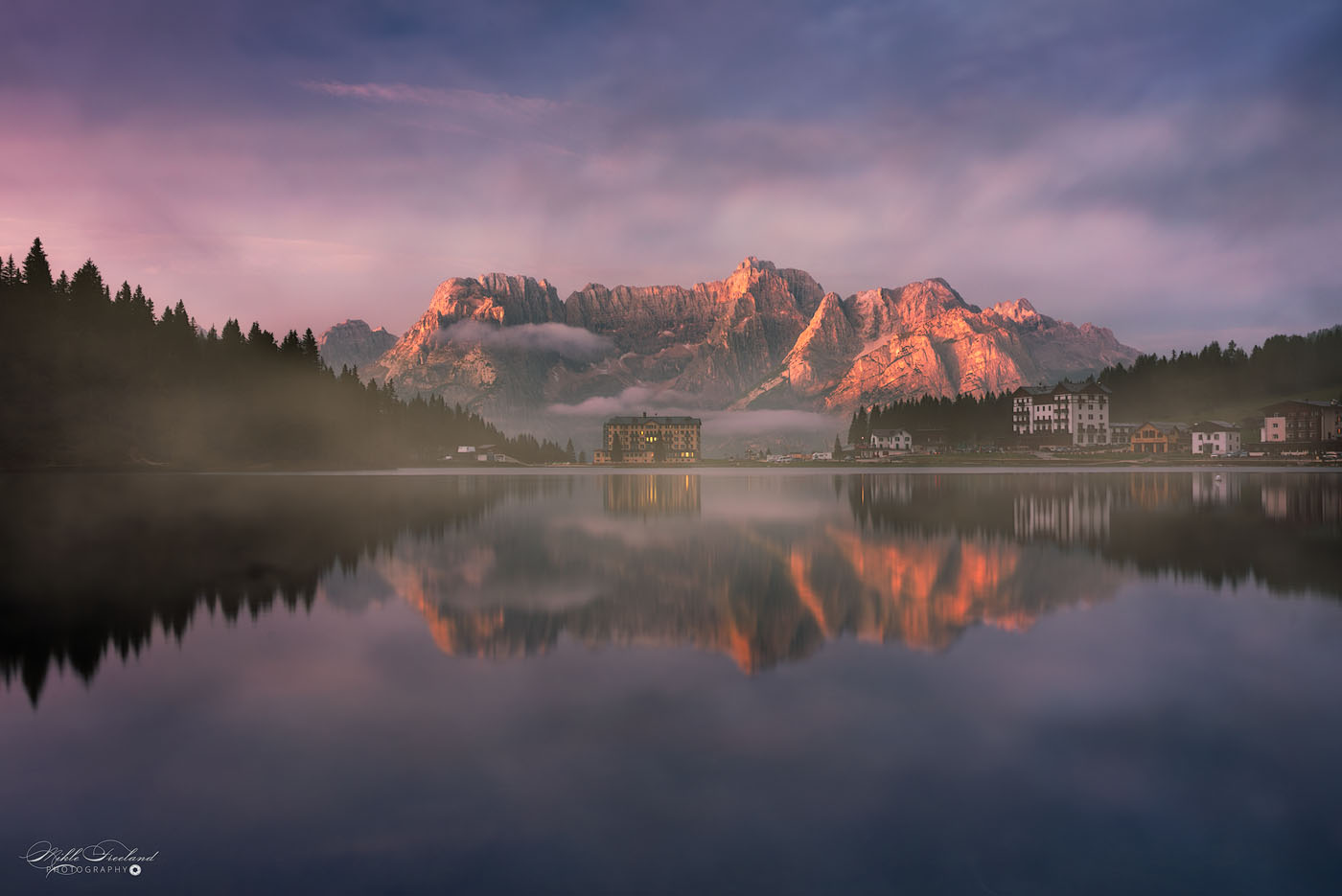 Lake Misurina Sunrise