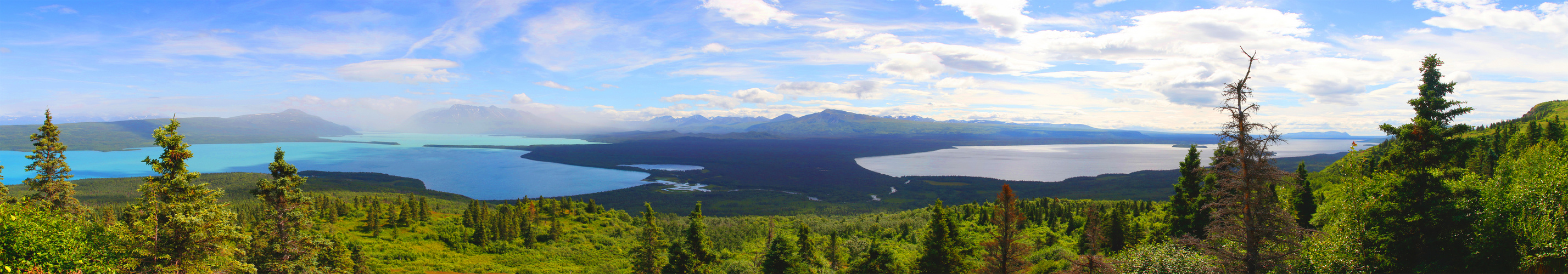 Lake Naknek und Lake Brook