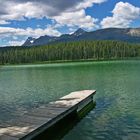 ... lake near Jasper ...
