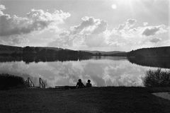 Lake Pirk, Saxonia, Germany