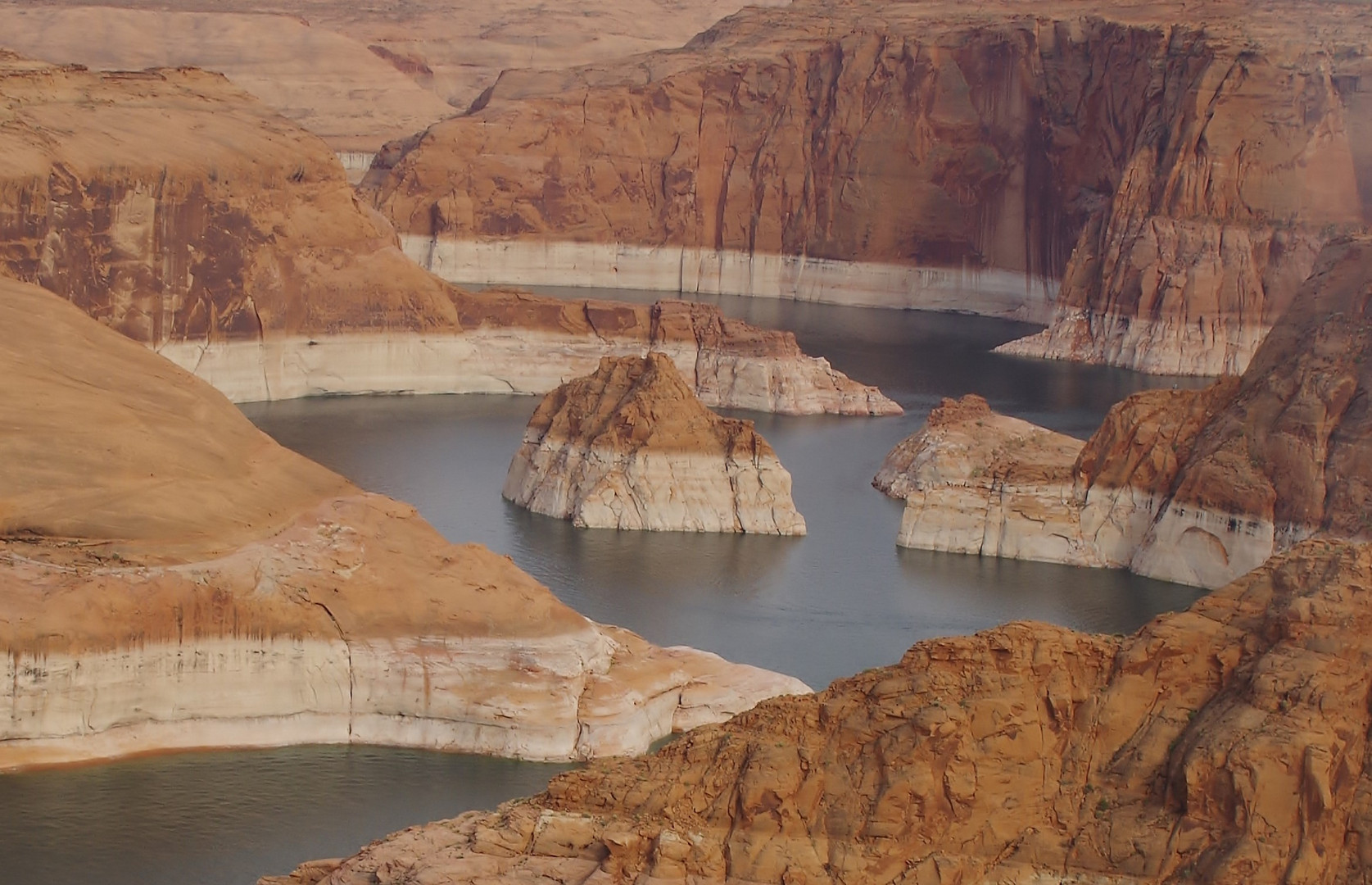 Lake Powell aus der Vogelperspektive