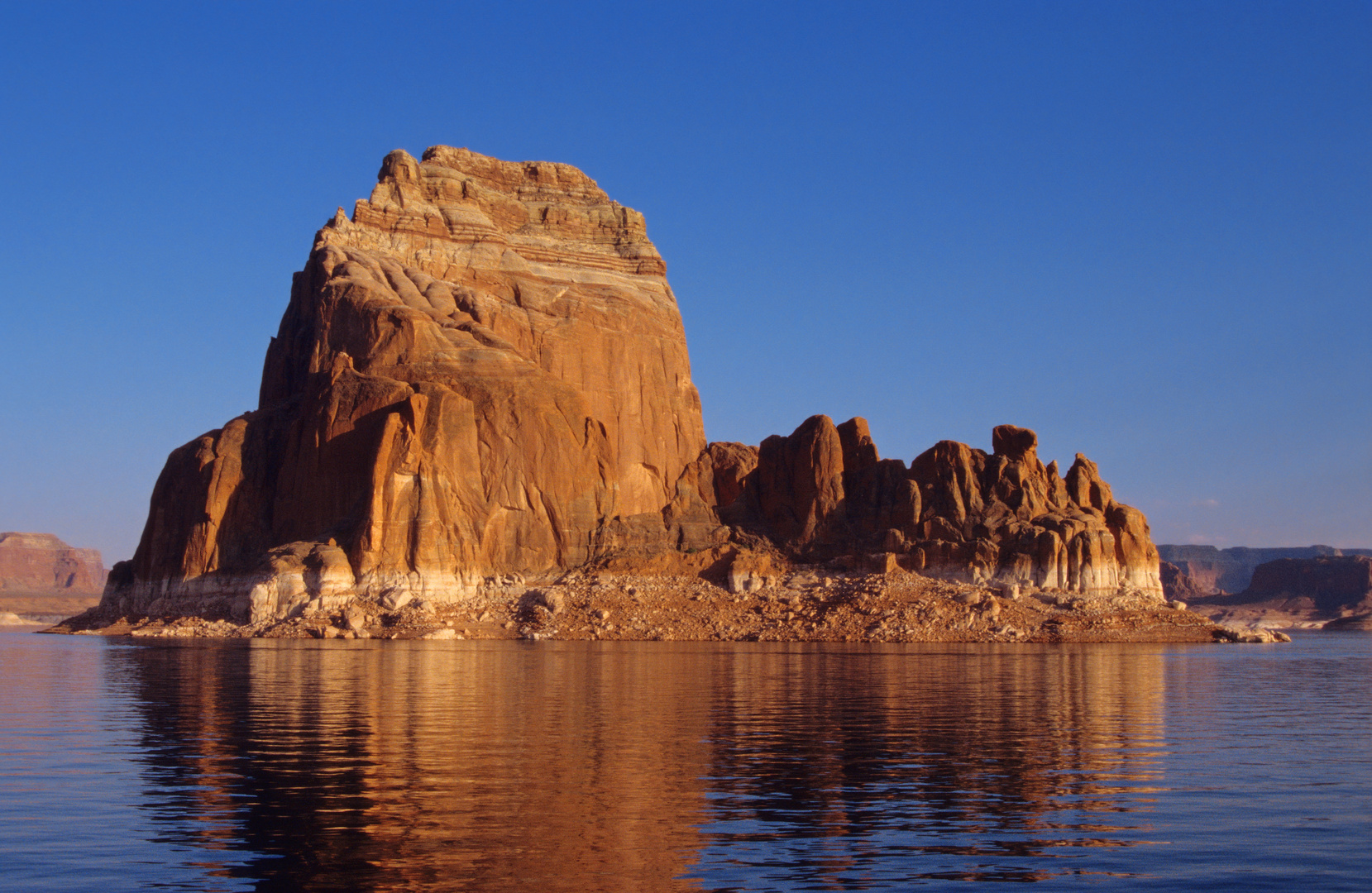 Lake Powell im Sonnenuntergang