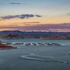 Lake Powell zum Sonnenuntergang (USA)