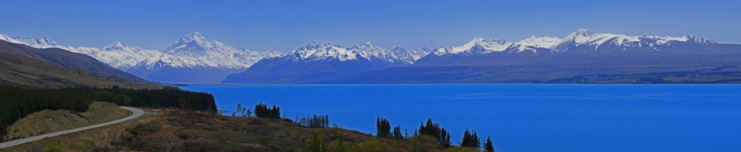 ~ Lake Pukaki and Mt. Cook ~