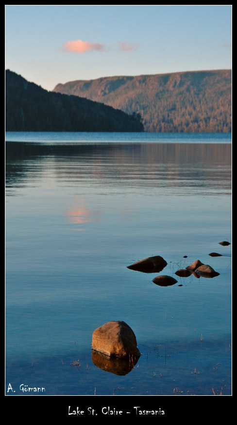 Lake St. Claire National Park, Tasmania, Australia