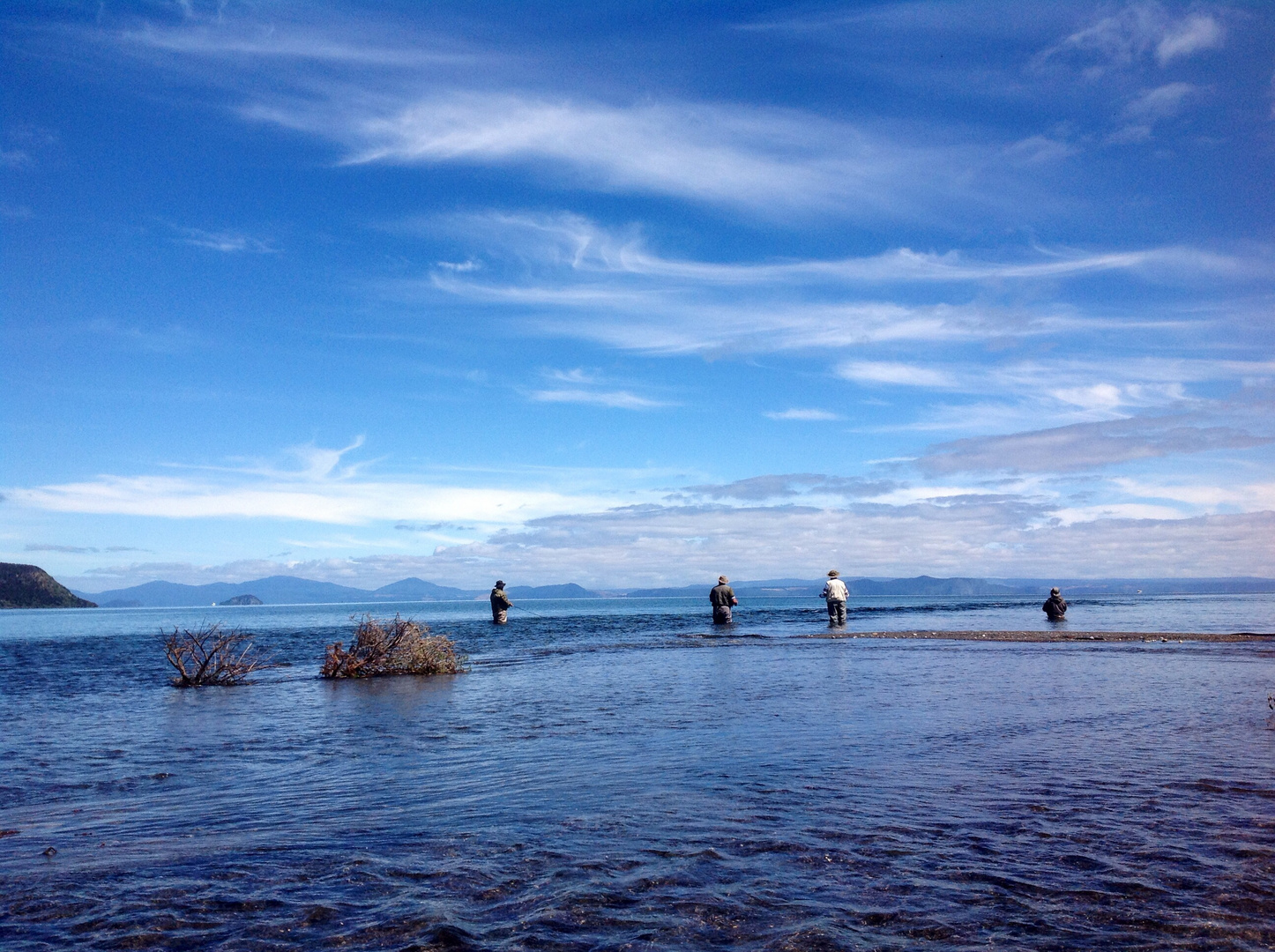 Lake Taupo in Neuseeland