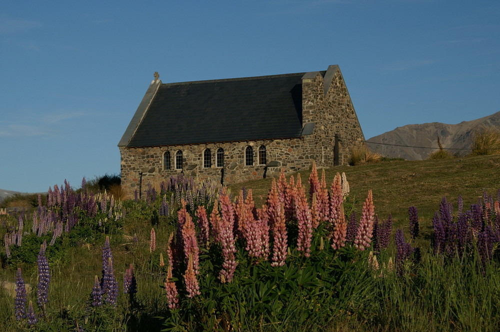 Lake Tekapo - Church of the good shepherd