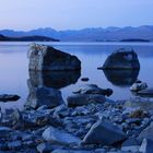 Lake Tekapo in der Dämmerung