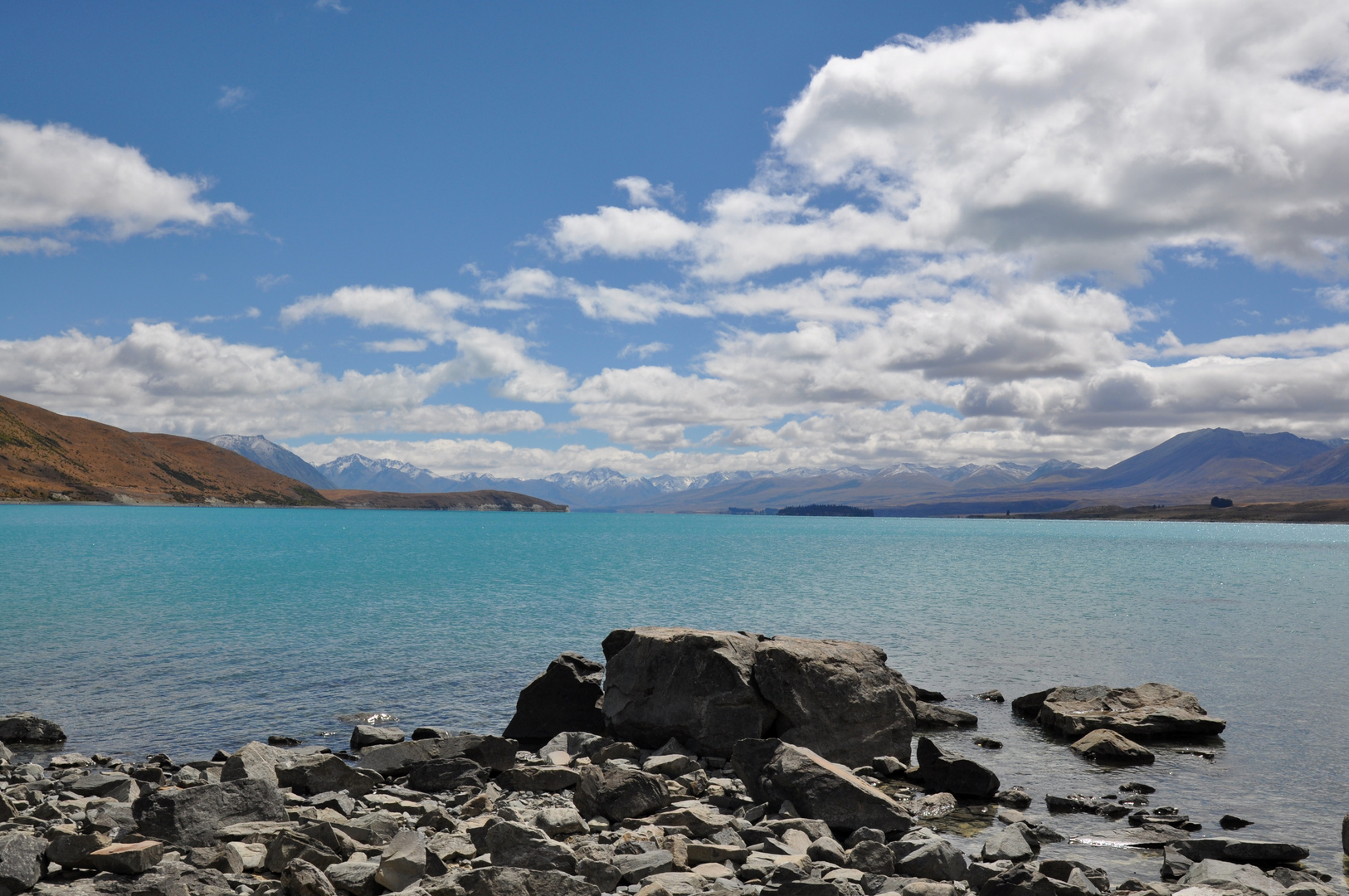 Lake Tekapo und die Southern Alps