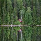 Lake view in Värmland, Sweden