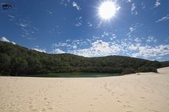 Lake Wabby auf Fraser Island