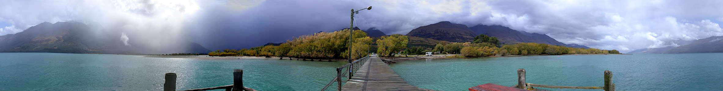 Lake Wakatipu - Glenorchy Pier, Neuseeland