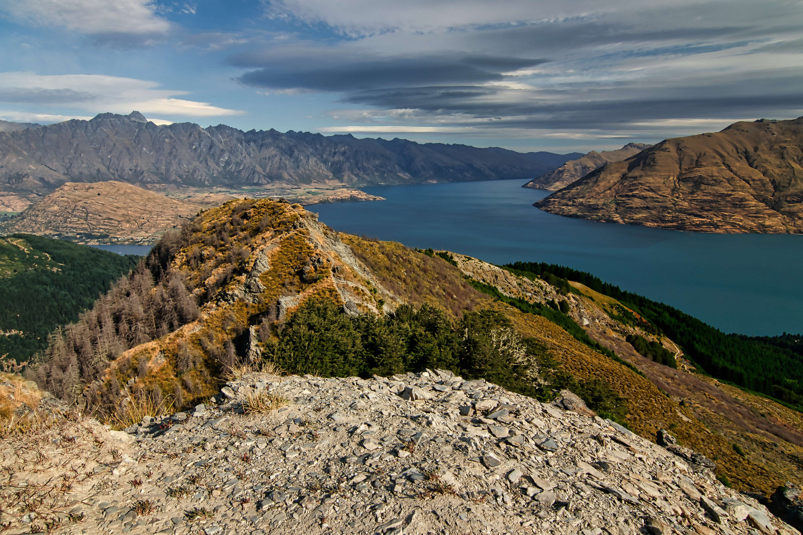 Lake Wakatipu & The Remarkables