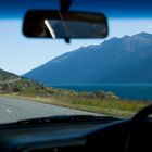 Lake Waktipu vom Auto aus... traumhaft schön ..