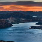 Lake Wanaka bei Sonnenaufgang