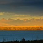 Lake Yellowstone im Abendglühen