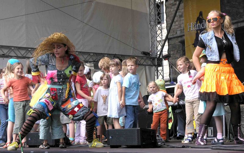 Lakis "Traumzauberbaum" zu "Händels Open 2007 " in Halle