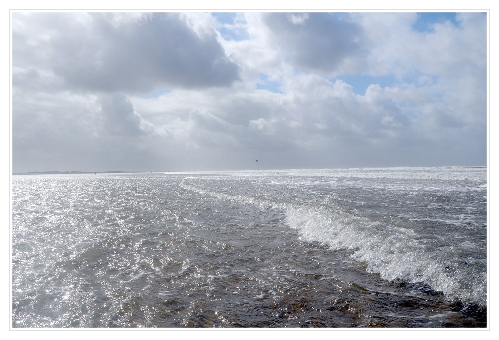 Lakolk Strand unter Wasser