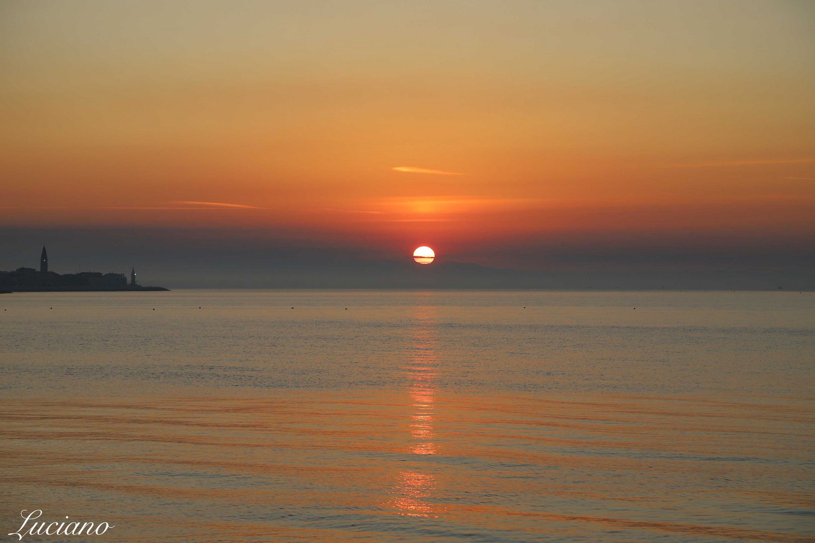 l'alba a Caorle