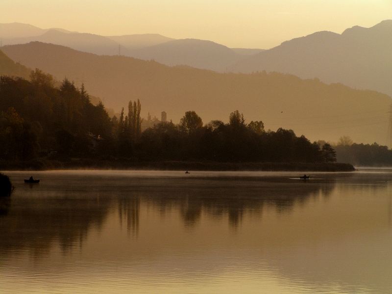 l'alba a Endine