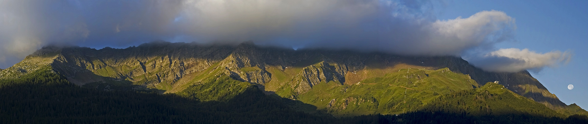 L'alba...e la luna!