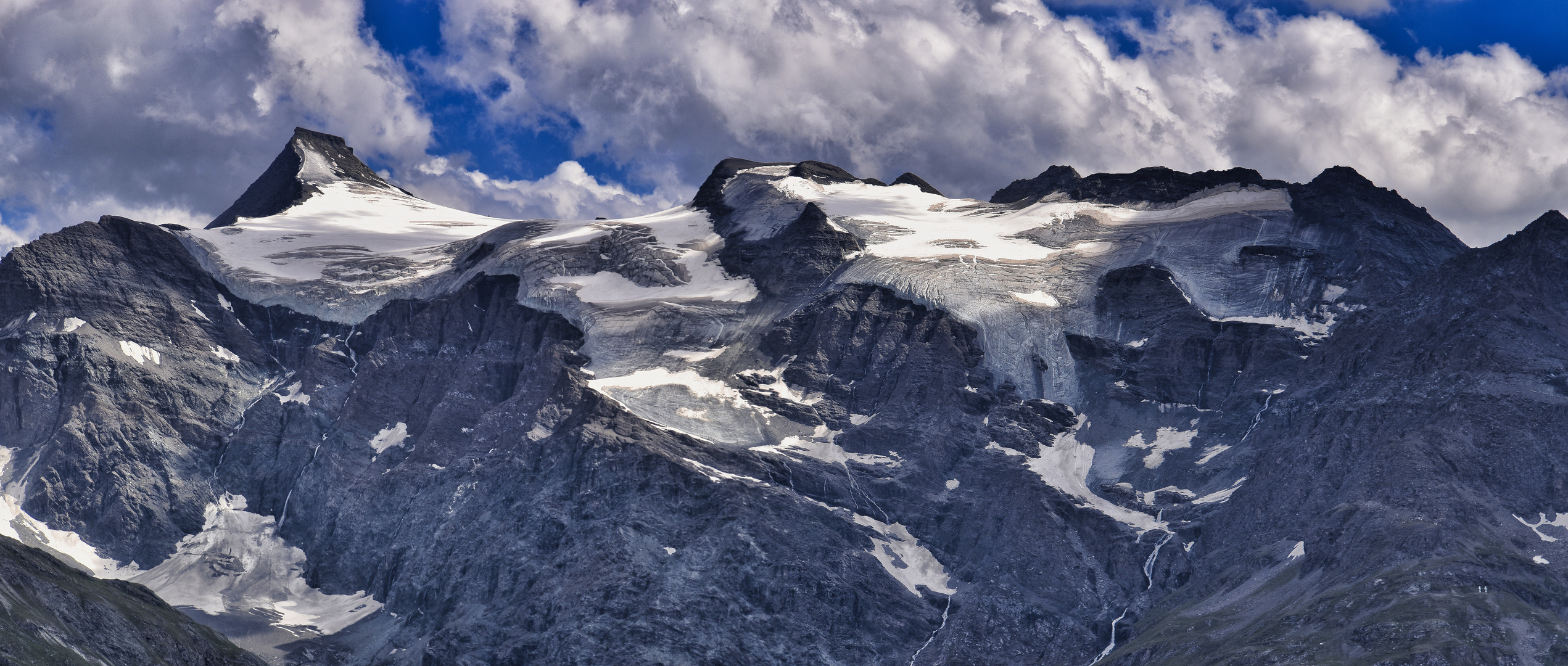 l'Albaron et les glaciers de la Maurienne