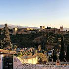 L'Alhambra au coucher